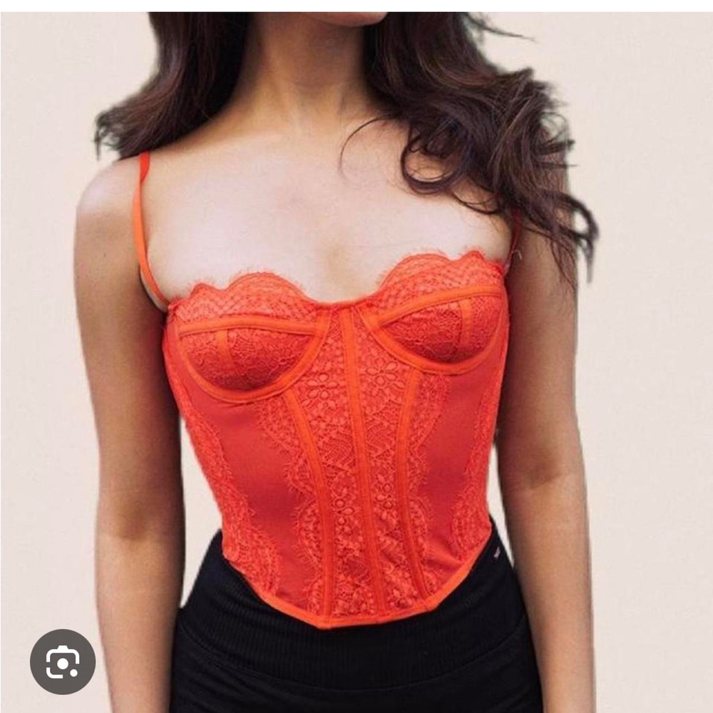 Urban Outfitters Out from Under Corset - Orange